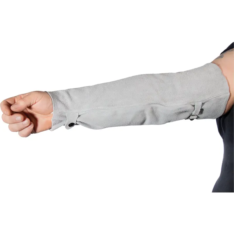 Welder's Heat Resistant Sleeves, 18" L, Pearl Grey 1