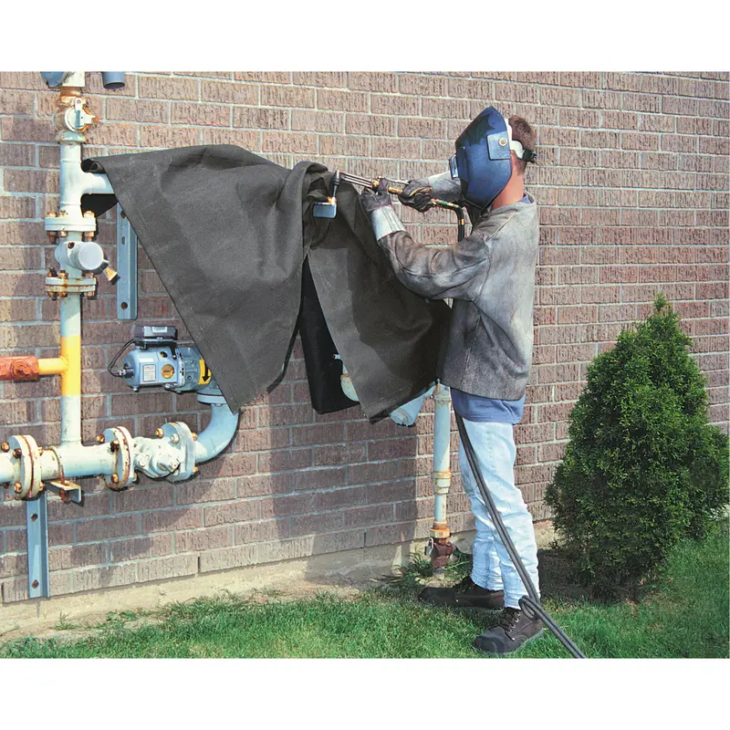 Welding Blankets, 5' W X 10' L, Rated Up To 3000 °F 1