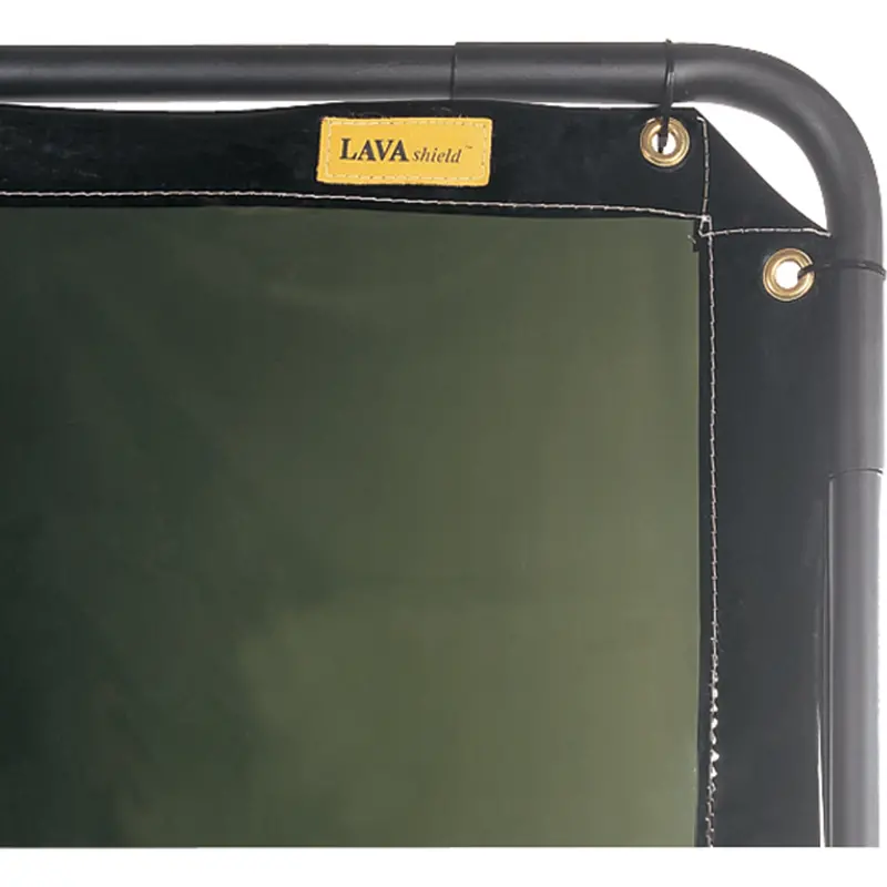 Welding Screen And Frame, Green, 8' X 6' 1