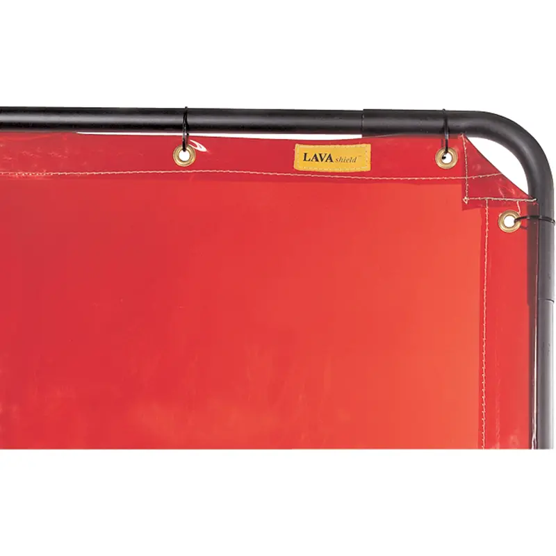 Welding Screen And Frame, Orange, 6' X 6' 1