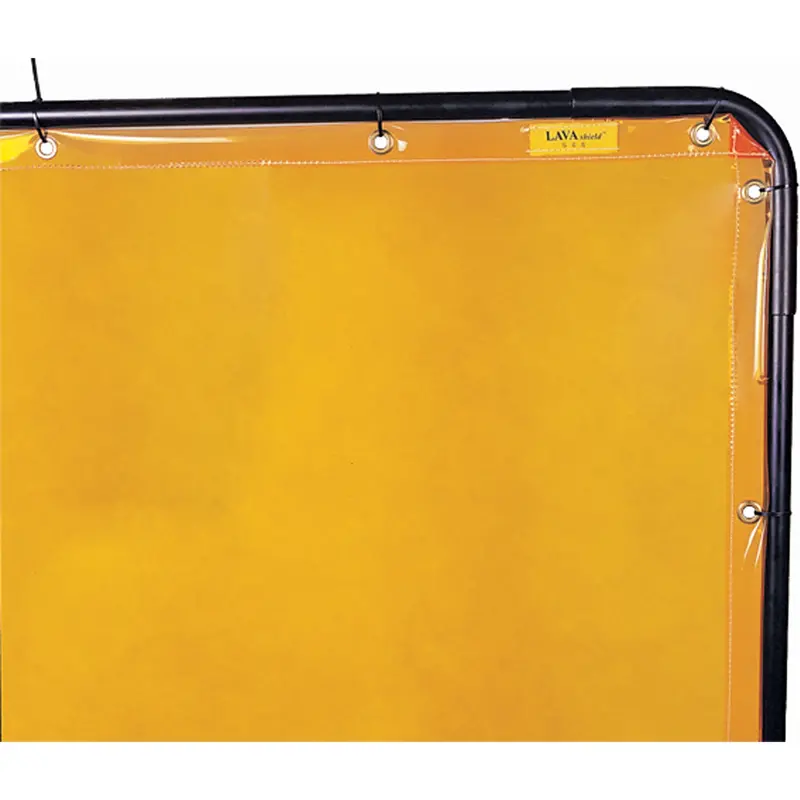 Welding Screen And Frame, Yellow, 8' X 6' 1