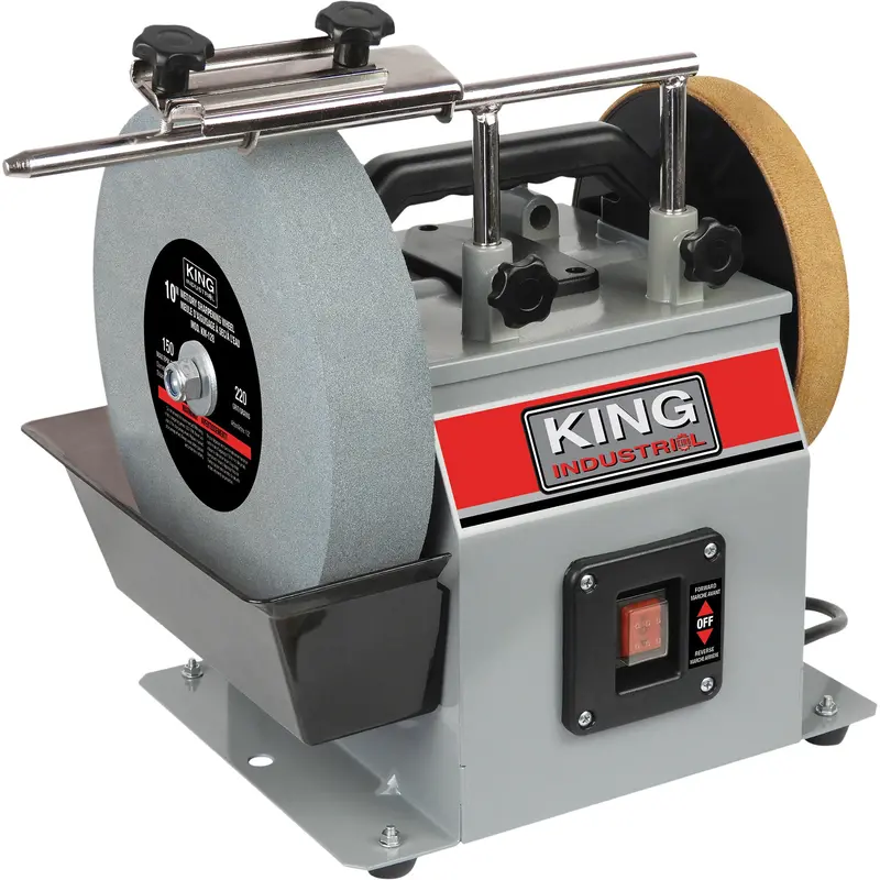 Wet/Dry Sharpener, 10" Wheel Diameter, 1/4 Hp, 115 Rpm 1