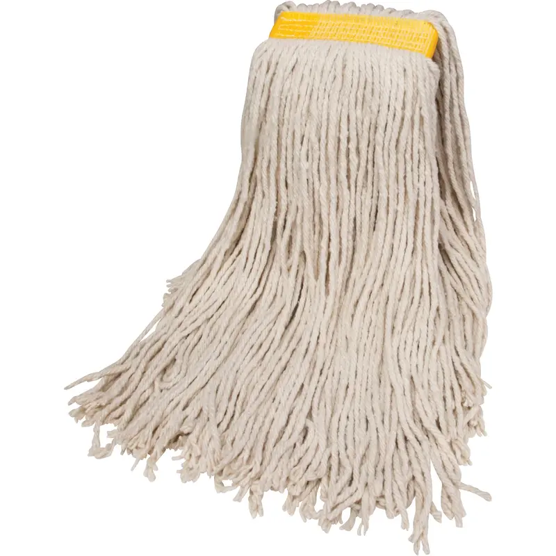 Wet Floor Mop, Cotton, 24 Oz., Cut Style 1
