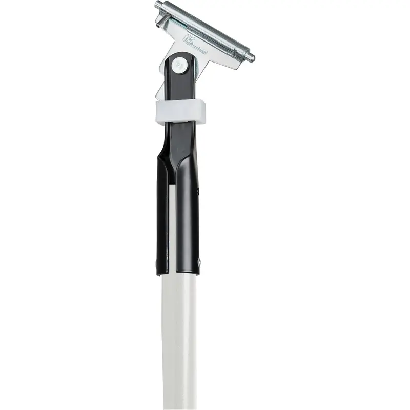 White Clipper Dust Mop Handle, Fibreglass, 1" Diameter, 60" Length 1