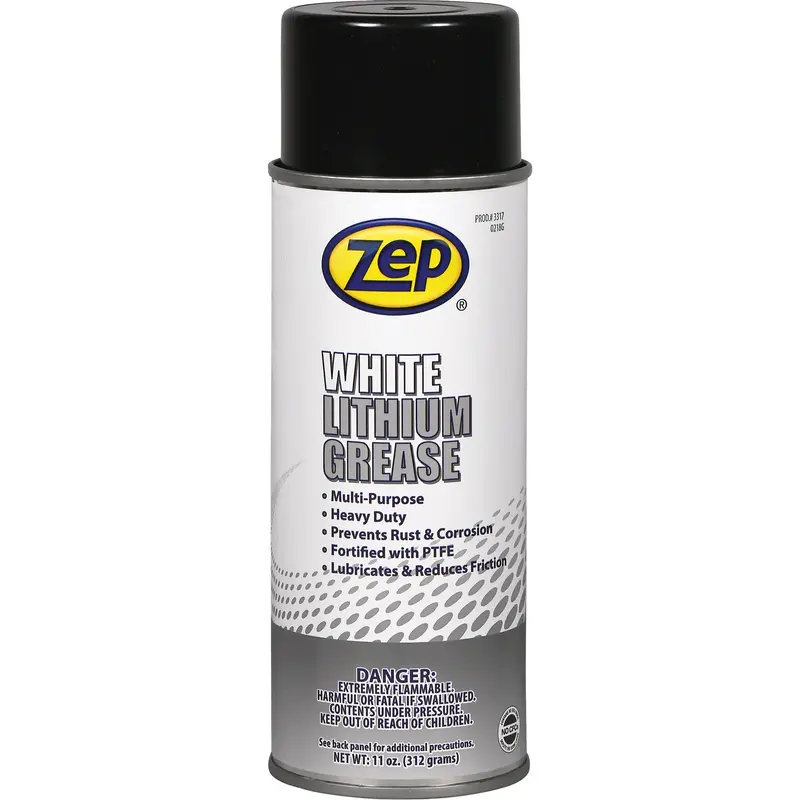 White Lithium Grease Lubricant, Aerosol Can 1