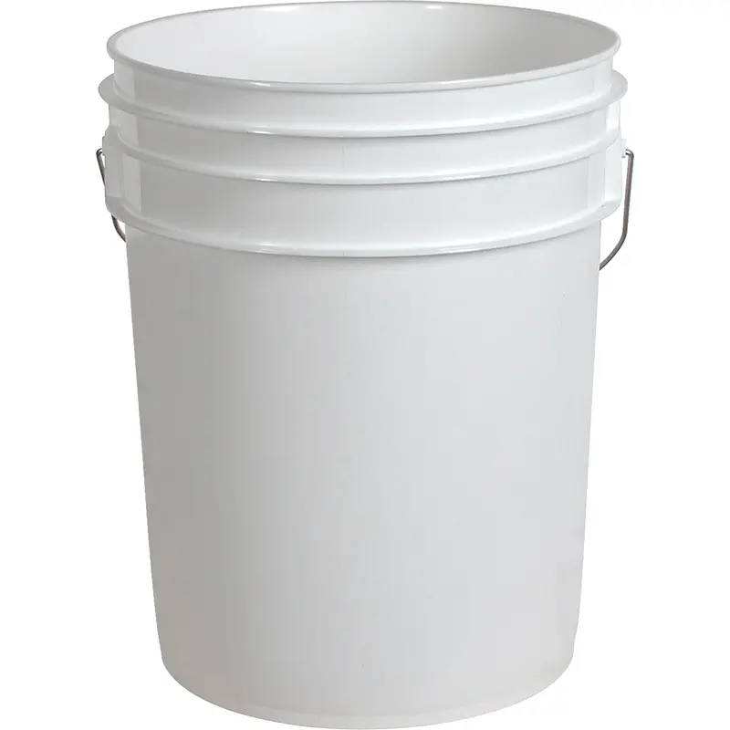 White Pail, Plastic, 20 L 1