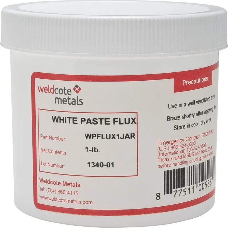 White Paste Brazing Flux 1