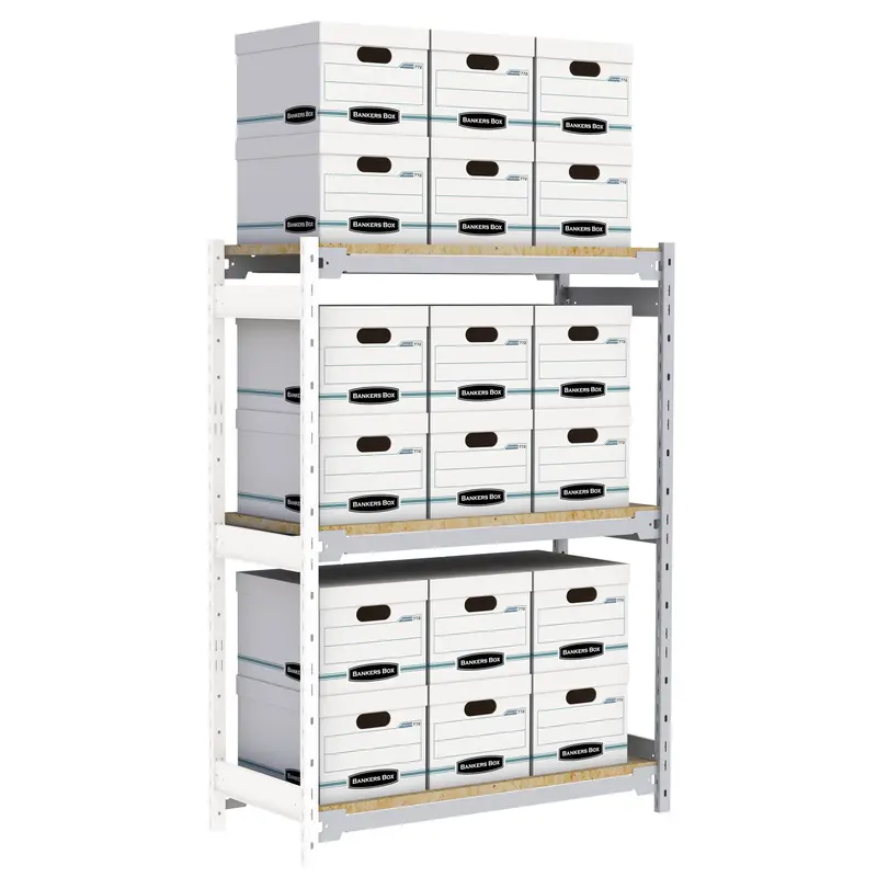 Wide Span Record Storage Shelving 1