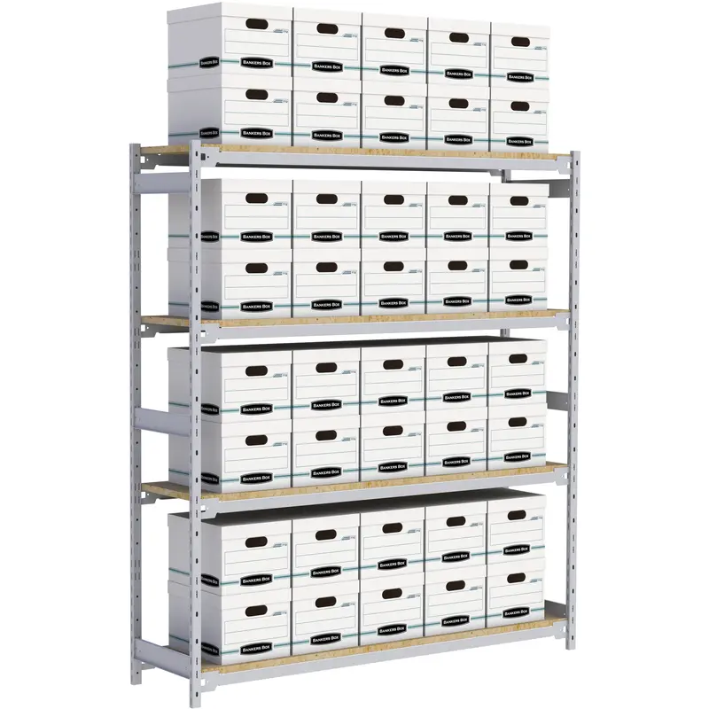 Wide Span Record Storage Shelving 1