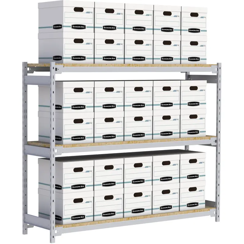 Wide Span Record Storage Shelving 1