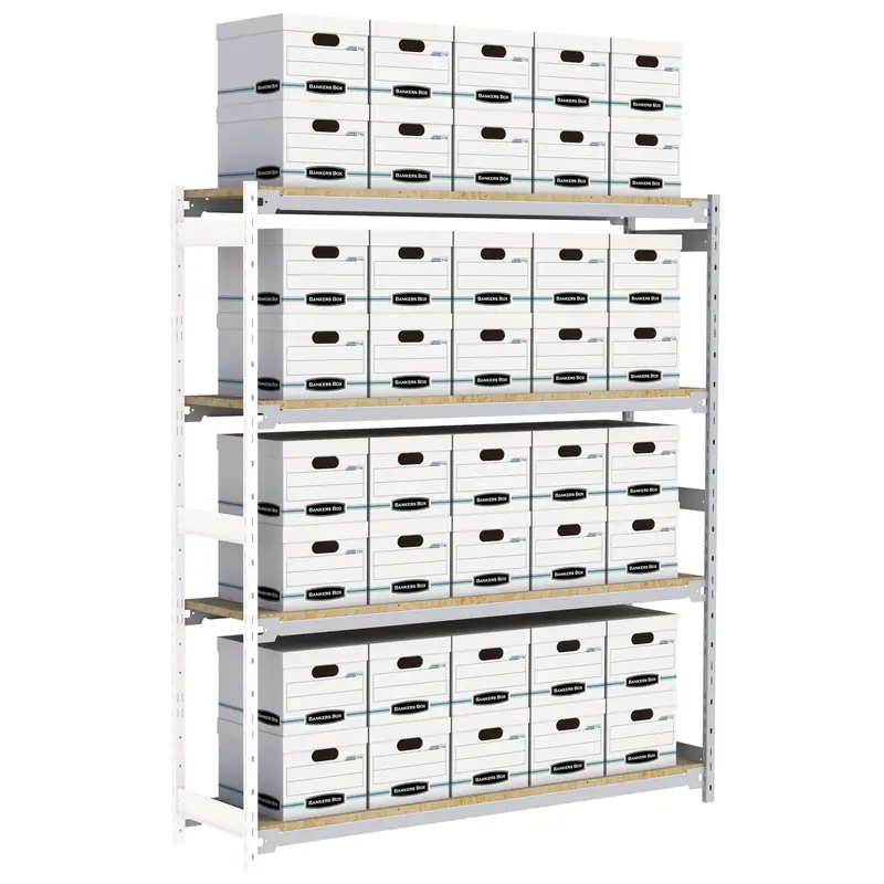 Wide Span Record Storage Shelving 1