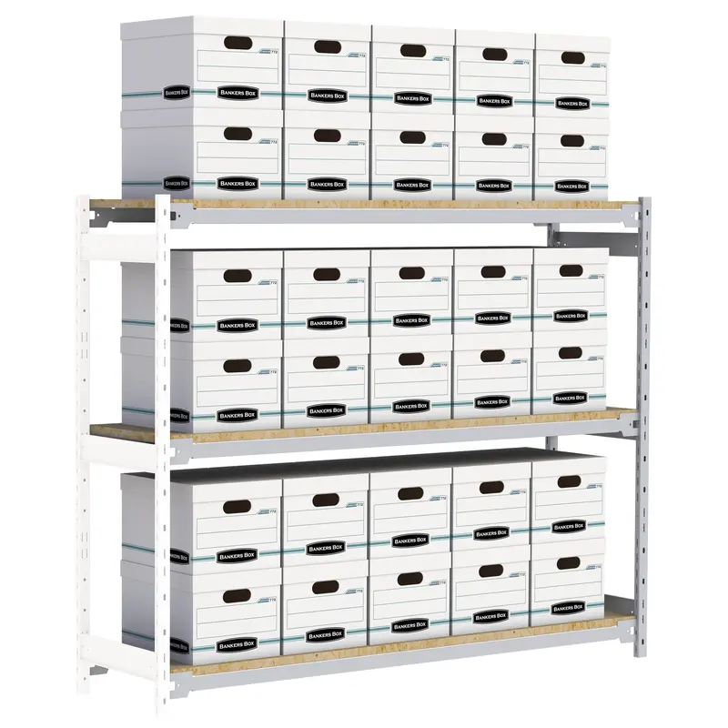 Wide Span Record Storage Shelving 1