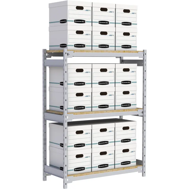 Wide Span Record Storage Shelving 1