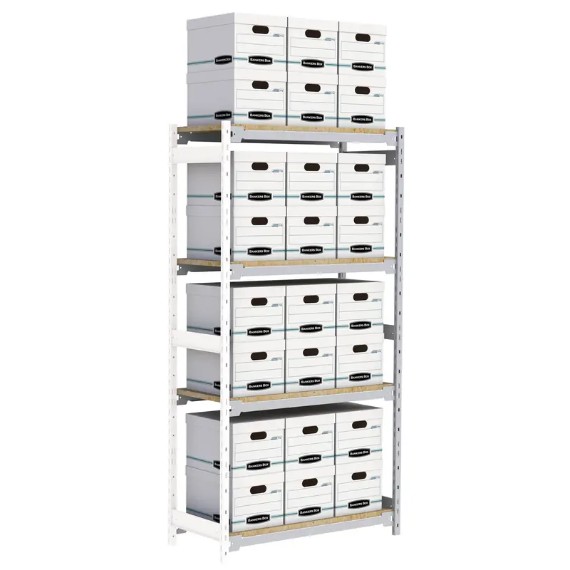 Wide Span Record Storage Shelving 1
