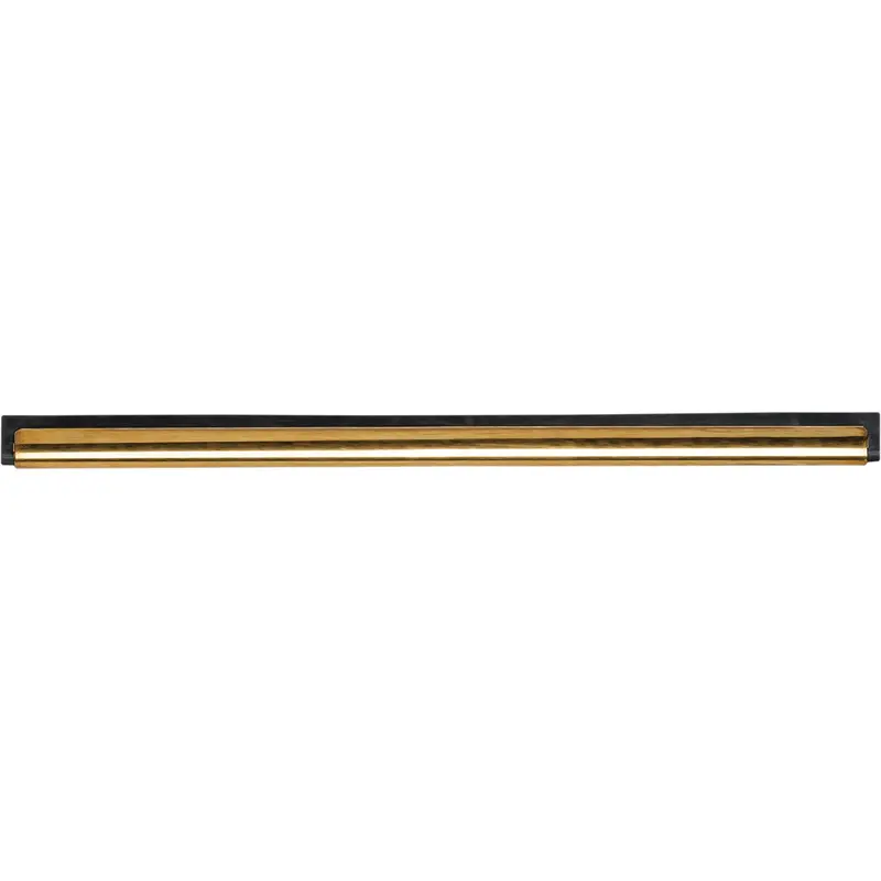Window Squeegee Channel And Rubber, 14", Rubber, Brass Frame 1
