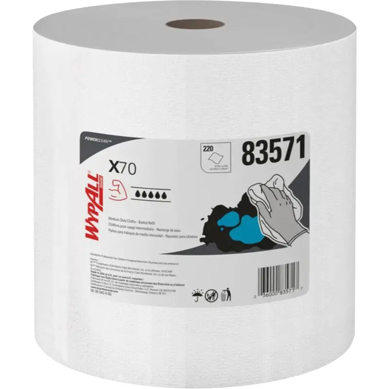 Wipers In A Bucket, Heavy-Duty, 13" L X 10" W 1