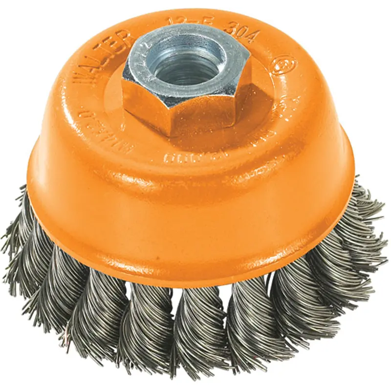 Wire Cup Brush, 3" Dia. X 5/8"-11 Arbor 1