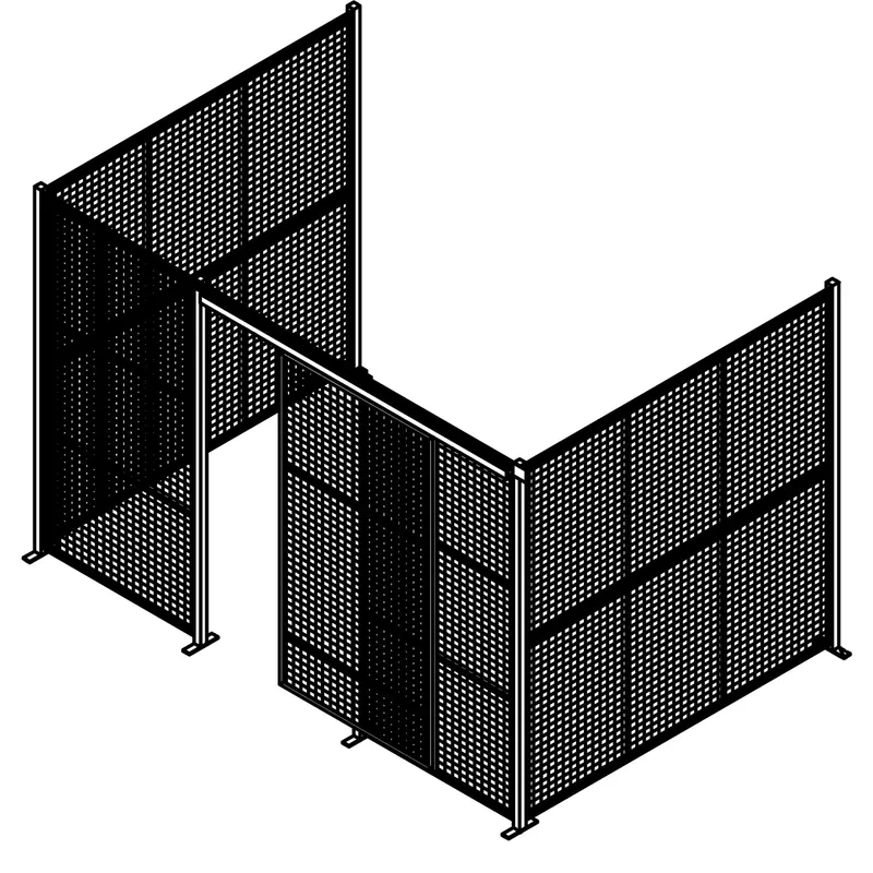 Wire Mesh Partition Kits 1