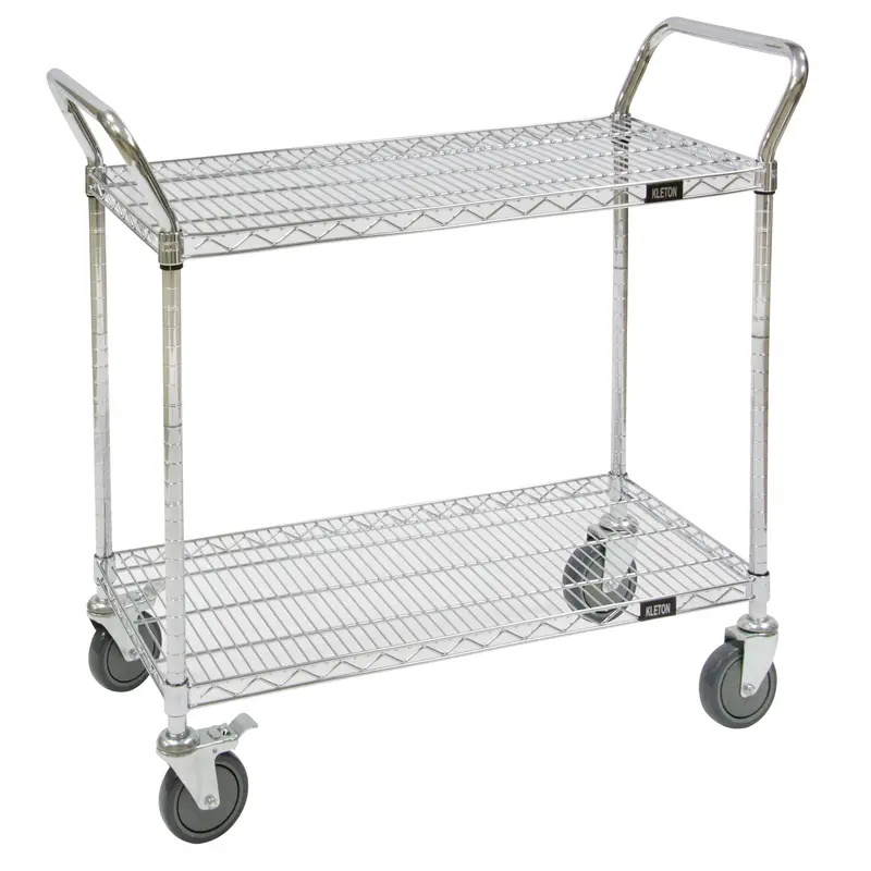 Wire Mesh Utility Cart 1