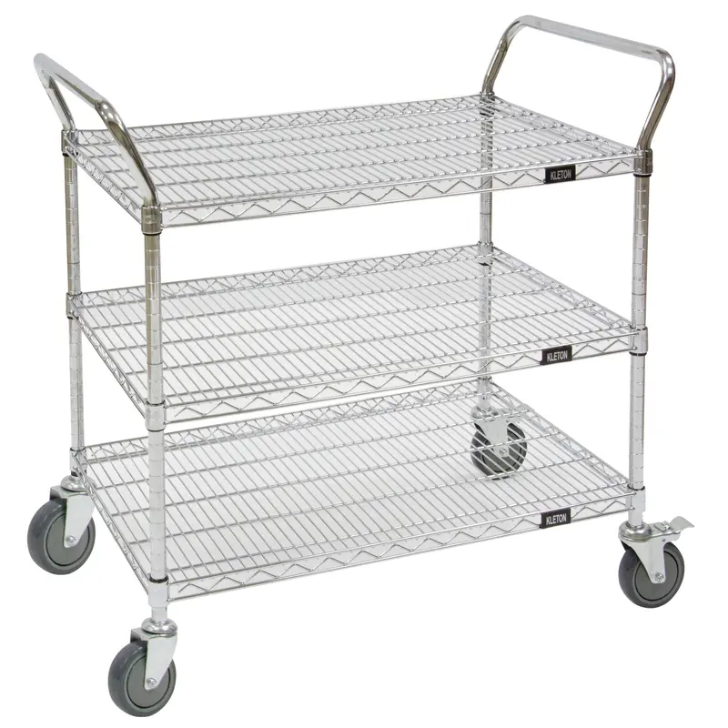 Wire Mesh Utility Cart 1