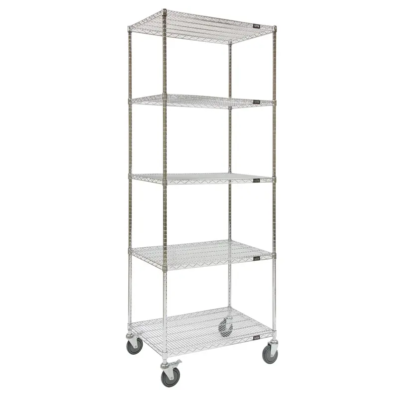 Wire Shelf Cart 1