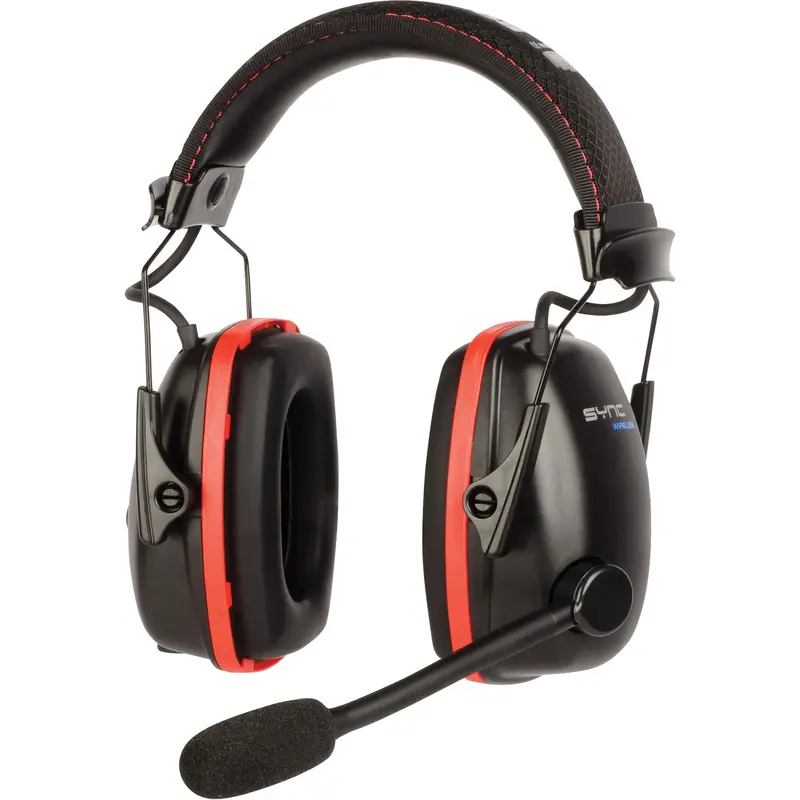 Wireless Hearing Protector Earmuffs With Bluetooth® Audio, Headband Style, 25 Db 1