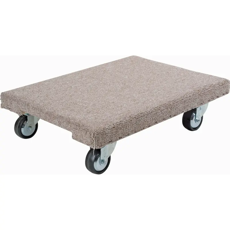 Wood Dollies - Medium-Duty, Polyolefin Wheels, 900 Lbs. Capacity, 18" W X 30" D X 7" H 1