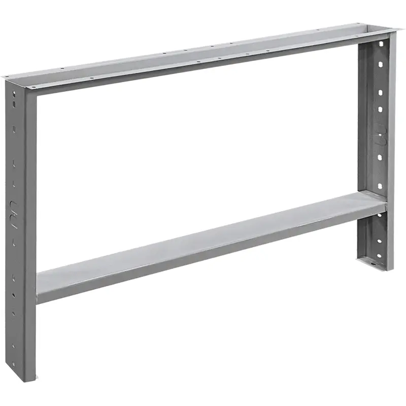 Workbench Leg, Steel, 48" D X 32" H, Single 1