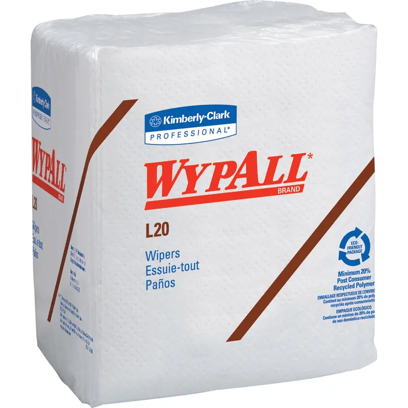 Wypall® L20 Single-Use Towels, All-Purpose, 12-1/2" L X 12" W 1
