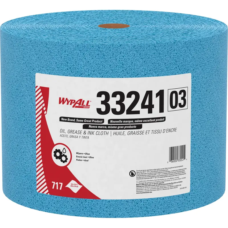 Wypall® Oil, Grease & Ink Cloth, Specialty, 13-2/5" L X 9-4/5" W 1