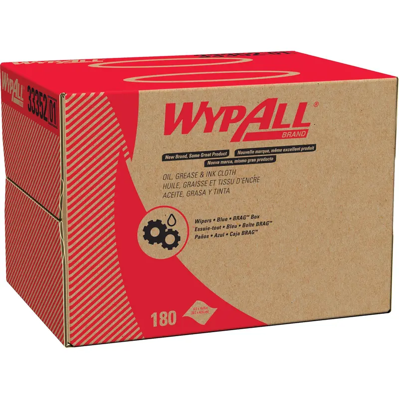 Wypall® Oil, Grease & Ink Cloth, Specialty, 16-4/5" L X 12" W 1