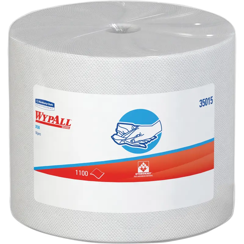Wypall® X50 Extended Use Cloths, All-Purpose, 13-2/5" L X 9-4/5" W 1