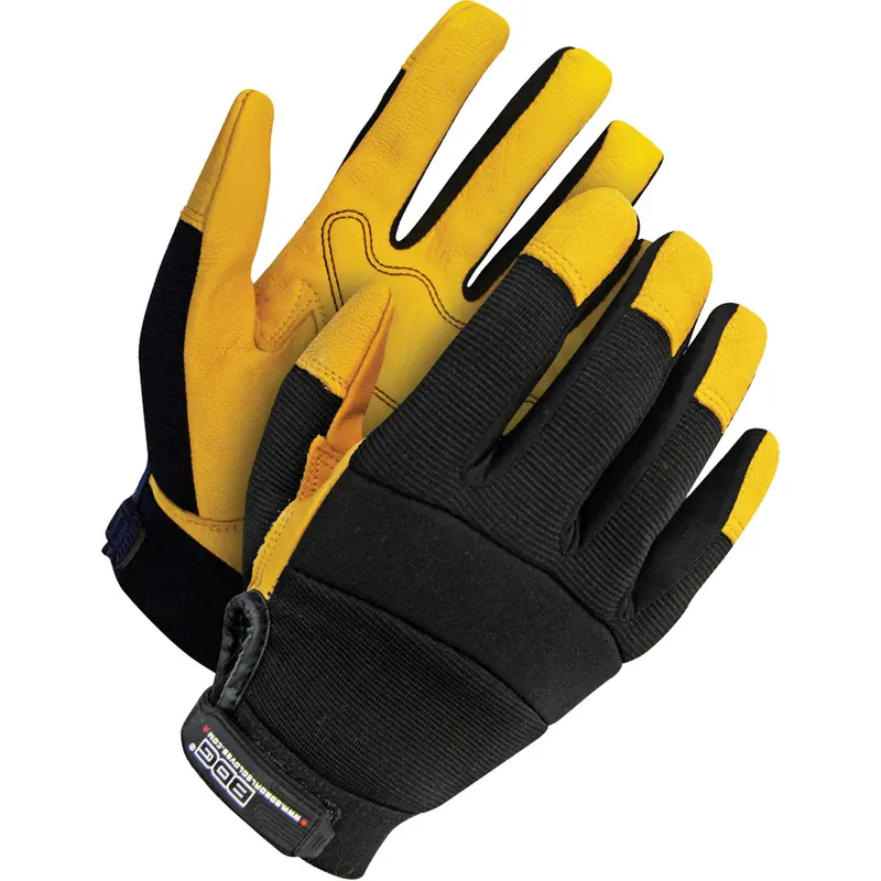 X-Site™ Mechanic's Gloves, Grain Goatskin Palm, Size 2X-Large 1