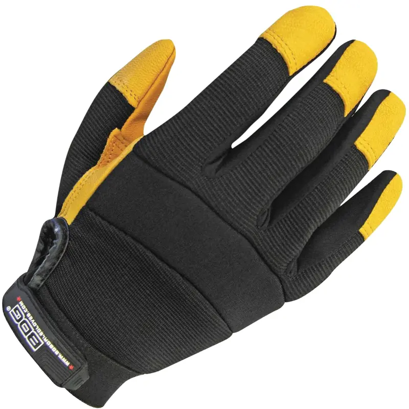 X-Site™ Mechanic's Gloves, Grain Goatskin Palm, Size Large 1