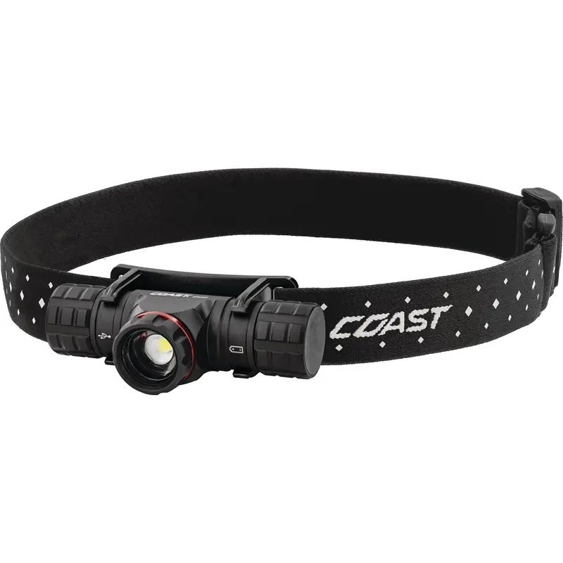 Xph30r Headlamp, Led, 1000 Lumens, 41 Hrs. Run Time, Rechargeable/Cr123 Batteries 1