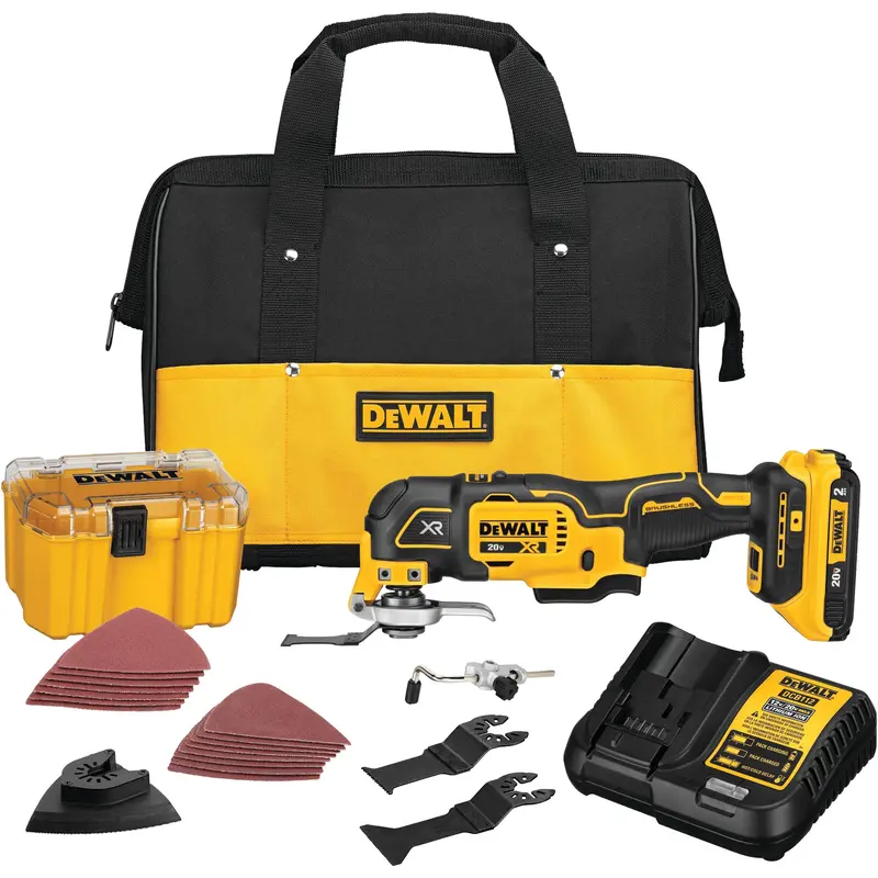 Xr® Brushless Cordless 3-Speed Oscillating Multi-Tool Kit, 20 V, Lithium-Ion 1