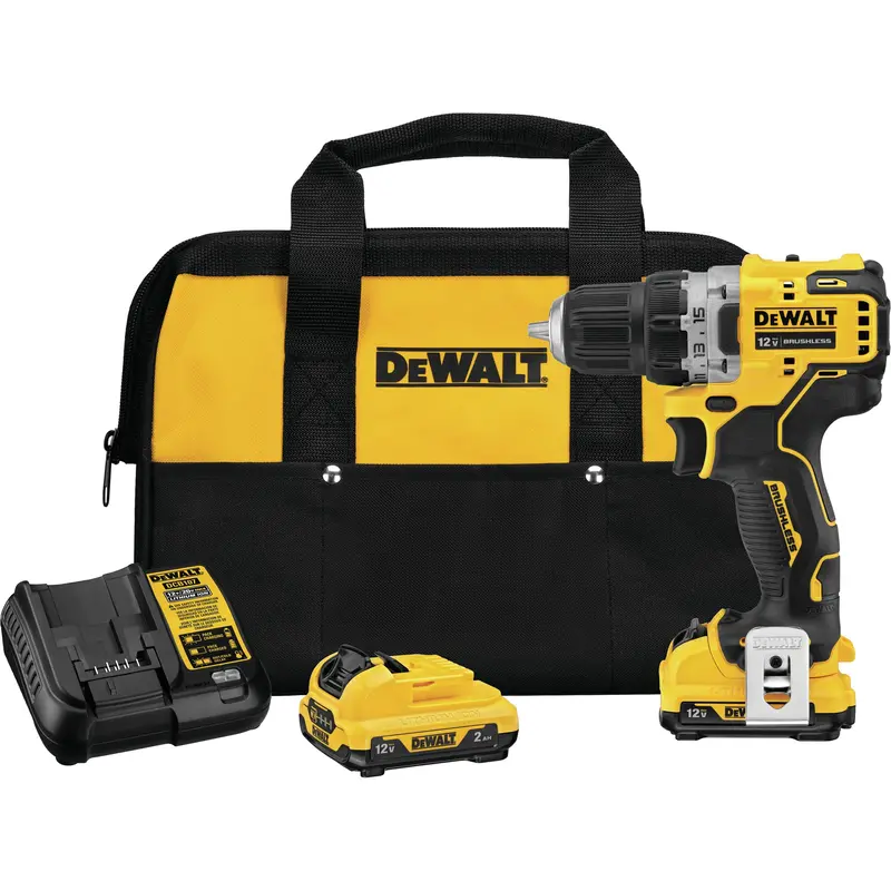 Xtreme™ Brushless Drill Driver Kit, Lithium-Ion, 12 V, 3/8" Chuck, 250 Uwo Torque 1
