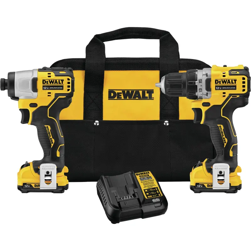 Xtreme™ Brushless Drill & Impact Driver Kit, Lithium-Ion, 12 V 1
