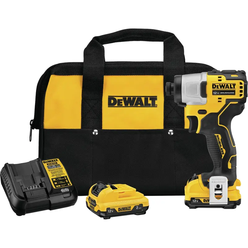Xtreme™ Brushless Impact Driver Kit, 1/4", 1450 In-Lbs Max. Torque, 12 V, Lithium-Ion 1