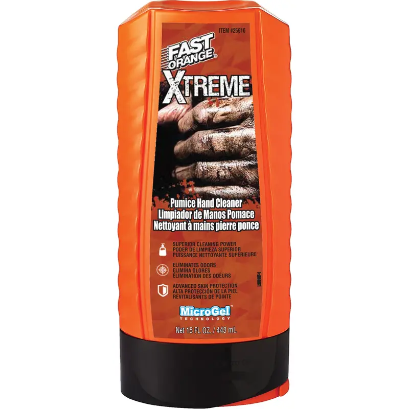 Xtreme Professional Grade Hand Cleaner, Pumice, 443 Ml, Bottle, Orange 1