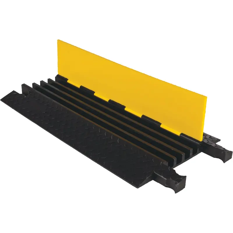 Yellow Jacket® Heavy Duty Cable Protector, 4 Channels, 36" L X 17.5" W X 2" H 1