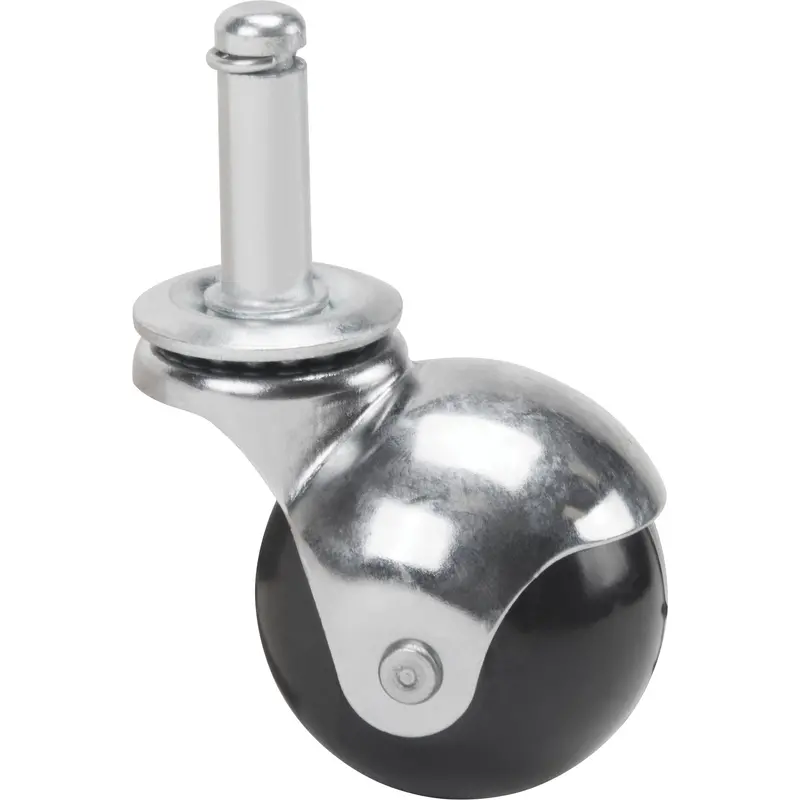 Zinc Plated Caster, Swivel With Brake, 2" (50.8Mm) Dia., 200 Lbs. (91 Kg.) Capacity 1