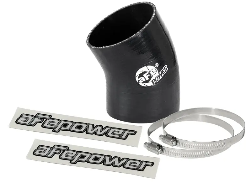 Afe Magnum Force 3-Inch Id, 30-Degree Black Elbow Coupler Kit 1