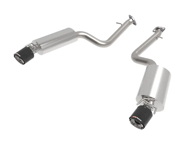 Afe Power Takeda Axle-Back Exhaust System For Lexus Is350 (2014–2022) – Carbon Fiber Tips 1