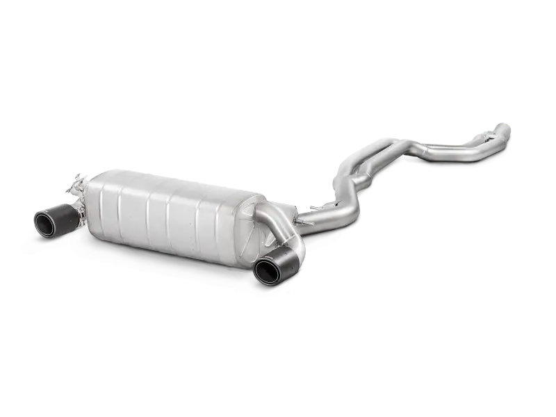Akrapovic Evolution Line Cat-Back Exhaust For 2016–2017 Bmw M240I (F22/F23) — Stainless Steel With Carbon Fiber Tips 1