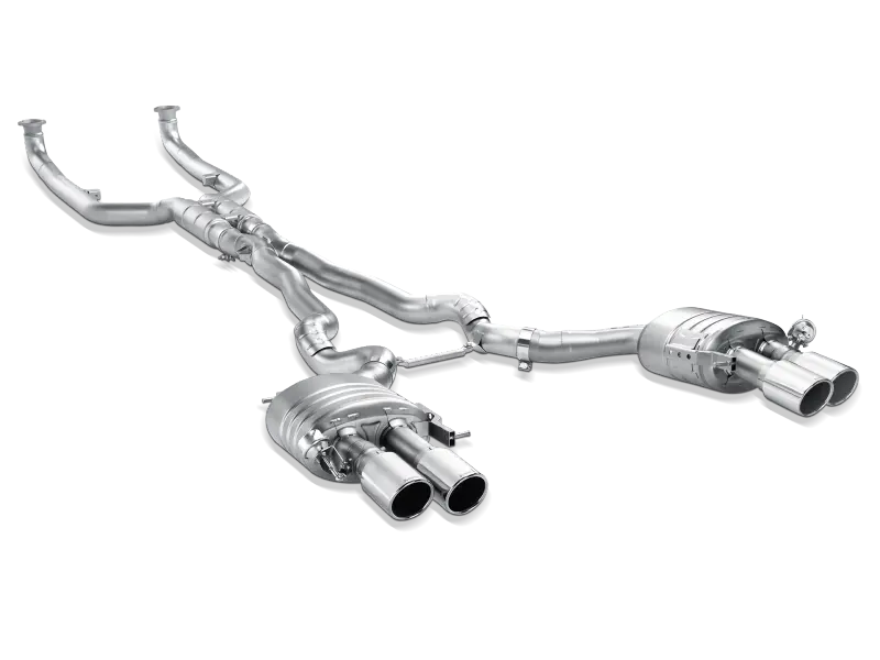 Akrapovič Evolution Line Titanium Cat-Back Exhaust For 2013–2017 Bmw M6 Gran Coupé F06 (Tips Sold Separately) 1