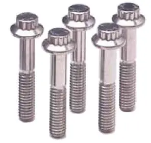Arp Black Oxide 12-Point Hex Bolts – M10 × 1.25 × 70Mm, Sold In Packs Of Five 1