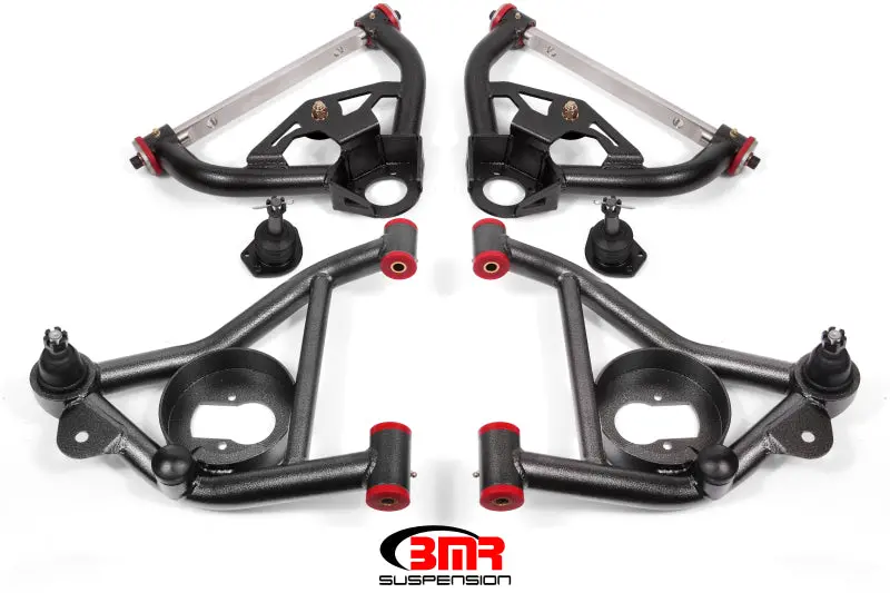 Bmr G-Body Upper And Lower A-Arm Kit (1978–1987) – Black Hammertone Finish 1