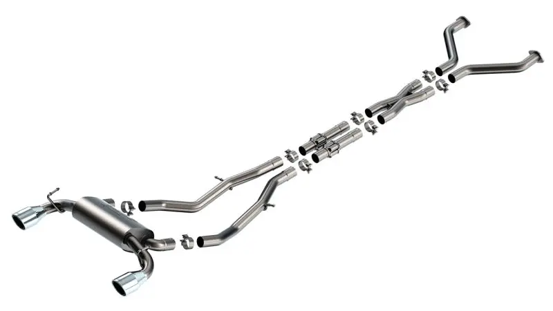 Borla S-Type Cat-Back Exhaust System For 2023–2024 Nissan Z – 2.5" Diameter, Stainless Steel Construction, 4.5" Tips 1