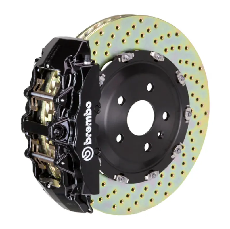 Brembo Gt Big Brake Kit – Front, 6-Piston Calipers With 380X34Mm Drilled Two-Piece Rotors For 2019+ Bmw Z4 & 2020+ Supra 1